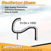 Superspares Upper Side Radiator Hose Length 1000mm Inside Diameter 31mm