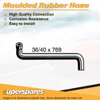 Superspares Bottom Hose Length 769mm Inside Diameter 36mm Bell ID 40mm