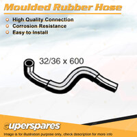 Superspares Bottom Hose Length 600mm Inside Diameter 32mm Bell ID 36mm