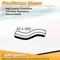 Superspares Upper Side Radiator Hose Length 260mm Inside Diameter 42mm