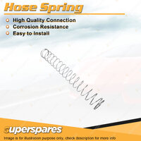Superspares Galvanised Hose Spring 58mm-65mm ID x 56mm OD x 405mm Length