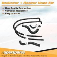 Radiator + Heater Hose Kit for Holden Commodore VH VK Berlina Calais VK 4.2 5.0L