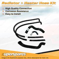Radiator + Heater Hose Kit for Holden Commodore VL Berlina Calais VL 5.0L LV2