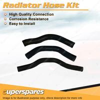 Superspares Radiator Hose Kit for Nissan Skyline R31 3.0L 6 cyl 12V RB30 86-88