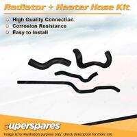 Radiator & Heater Hose Kit for Datsun 200B 2.0L Carb L20B 1977-1981