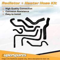 Radiator & Heater Hose Kit for Holden Gemini TD TE 1.6L G161Z 1979-1982