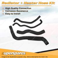 Radiator & Heater Hose Kit for Holden Captiva CGII 2.4L V-MPFI LE5 2011-ON