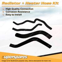 Radiator & Heater Hose Kit for Mitsubishi Magna TR TS 3.0L 6G72 Auto