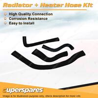 Radiator & Heater Hose Kit for Mitsubishi Pajero NJ 3.5L 6G74 1993-1996