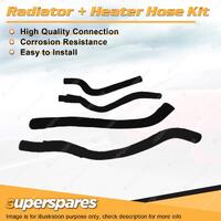 Radiator & Heater Hose Kit for Mitsubishi Mirage CE 1.5L 12V 4G15 1996-2004