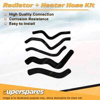 Radiator & Heater Hose Kit for Nissan Pulsar N12 .5L E15ET Manual Import