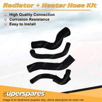 Radiator & Heater Hose Kit for Nissan Navara D22 3.3L V6 12V VG33E 2003-2005