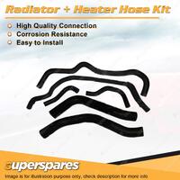 Radiator & Heater Hose Kit for Toyota Landcruiser Prado GRJ120R GRJ121R