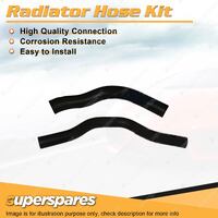Superspares Radiator Hose Kit for Holden Colorado 7 RG 2.5L 2.8L LVN LWH 12-13