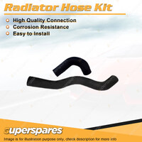 Upper+Lower Radiator Hose for Daewoo Espero CD 2.0L SOHC MPFI C20LE 1995-1997