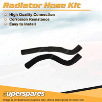 Upper+Lower Radiator Hose for Daihatsu Charade G202 1.0L SOHC Carb CB 1994-1998