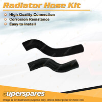 Upper+Lower Radiator Hose Kit for Ford Laser KC KE 1.3L SOHC Carb E3 1985-1989