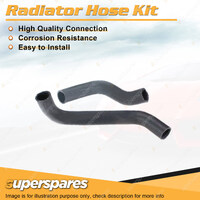 Upper+Lower Radiator Hose for Ford Territory SZ 4.0L DOHC MPFI Barra 195 2011-ON