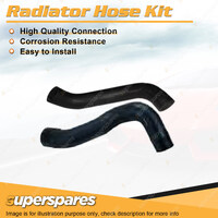 Upper+Lower Radiator Hose Kit for Ford Fairlane ZG ZF Falcon Futura XB XA 4.1L