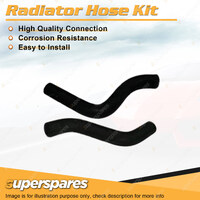 Upper+Lower Radiator Hose for Holden Astra LC 1.6L SOHC Carb E16 86-87 Manual