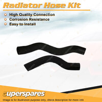 Upper+Lower Radiator Hose Kit for Mitsubishi Lancer 1.6L DOHC EFI 4G61 1987-1991