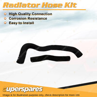 Upper+Lower Radiator Hose Kit for Mitsubishi Express SF Starwagon SH 2.4L 4G64