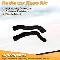 Upper+Lower Radiator Hose Kit for Mitsubishi Pajero NH 2.5L SOHC 4D56T 1991-1997