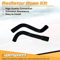 Upper+Lower Radiator Hose Kit for Nissan Urvan 1.6L OHV Carb J16 1980-1982