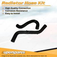 Upper+Lower Radiator Hose for Nissan Bluebird EU11 2.0L SOHC DFI LD20 1983-1990