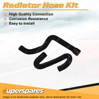 Upper+Lower Radiator Hose for Opel Astra TGF69 1.8L Z18XE 00-04 to Vin Y5200373