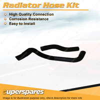 Upper+Lower Radiator Hose for Toyota Corolla II EE101 EE100 EE111 1.3L 1990-1999