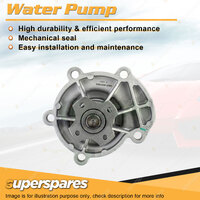 Superspares Water Pump for Saab 900 2.0L DOHC 16V B202 125KW 4Cyl Petrol 83-94