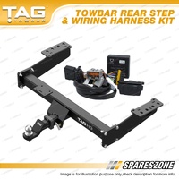 TAG Heavy Duty Extended Towbar & Wiring Kit for Volkswagen Amarok NF Cab 2022-On
