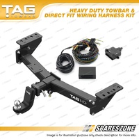 TAG Heavy Duty 3-Piece Towbar Brink Wiring for Volkswagen Amarok NF Cab Chassis