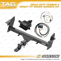 TAG HD Towbar & Wiring Kit for Mitsubishi Pajero NS NT NW NX AWD Fitting Time 45