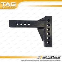 TAG Weight Distribution Hitch Shank - Standard Adjustable Drop Tag Trailer