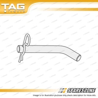TAG Hitch Pin & R-Clip - Suit Class 4 Towbar Zinc Plated 15.8mm Diameter Pin
