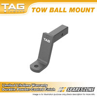 TAG Tow Ball Mount - Pin to Ball 210mm Long 2700kg Gross Trailer Weight