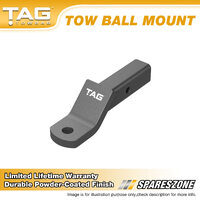 TAG Tow Ball Mount - Pin to Ball 183mm Long 3500kg Gross Trailer Weight