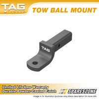 TAG Tow Ball Mount - Pin to Ball 143mm Long 2500kg Gross Trailer Weight