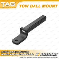 TAG Tow Ball Mount - Pin to Ball 338mm Long 2500kg Gross Trailer Weight