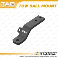TAG Class 2 Tow Ball Mount - 65mm Hole Centre 20mm Thick 360mm Overall Length