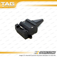 TAG 12 Pin Flat Socket - Fits 12 Pin Flat Plug and 7 Pin Flat Plug