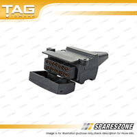 TAG 12 Pin Flat Socket with Reed Switch for Use with Normally Closed Circuits