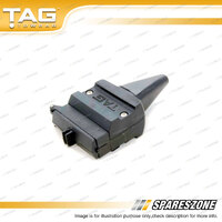 1 piece of TAG 12 Pin Flat Trailer Plug Fits a 12 Pin Flat Socket