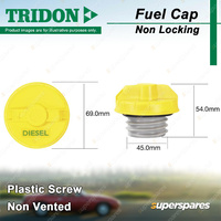 Tridon Fuel Cap for Toyota Landcruiser Prado 60 61 70 73-75 78 79 80 95 105 120