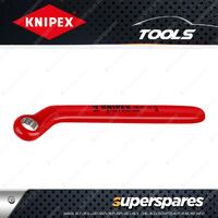 Knipex 1000V Box Wrench - 7mm Width Across Flats Chrome-plated Cranked Spanner