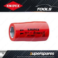 Knipex 1000V Hex Socket - 3/8 Inch Drive 11mm Width Across Flats Length 43mm