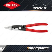 Knipex Elec Installation Plier - 6 Fuction in 1 Plastic Coated Handles 200mm
