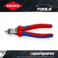 Knipex Diagonal Insulation Stripper with Long Cutter - Polished Head 160mm